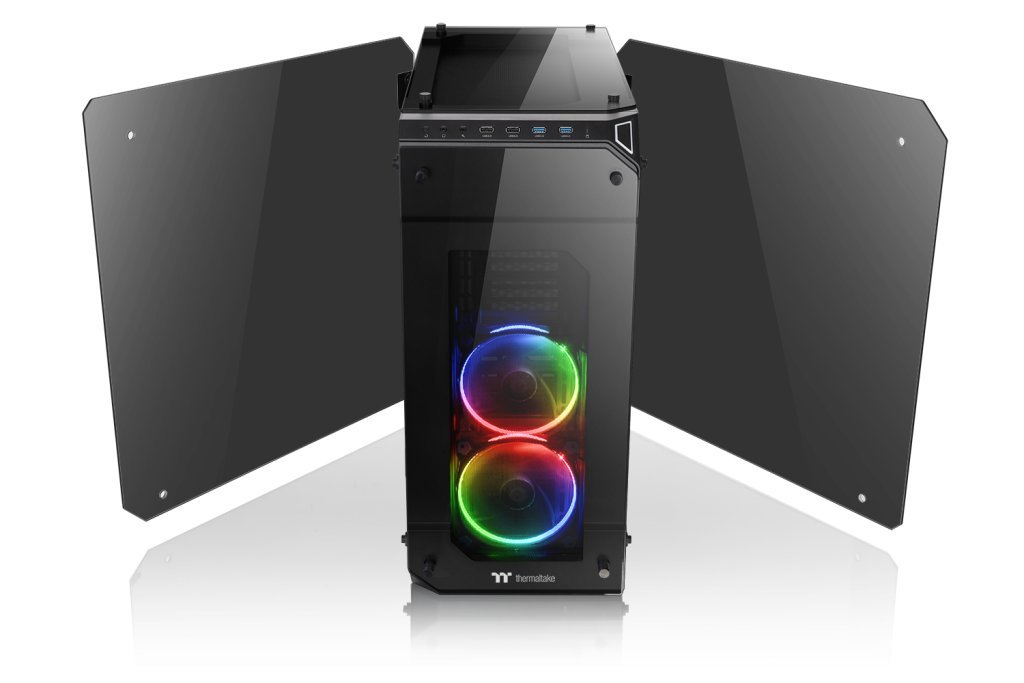 Thermaltake View 71 TG フルタワーPCケース Thermaltake View 71 TG RGB PC-Gehäuse, schwarz/RGB: Amazon